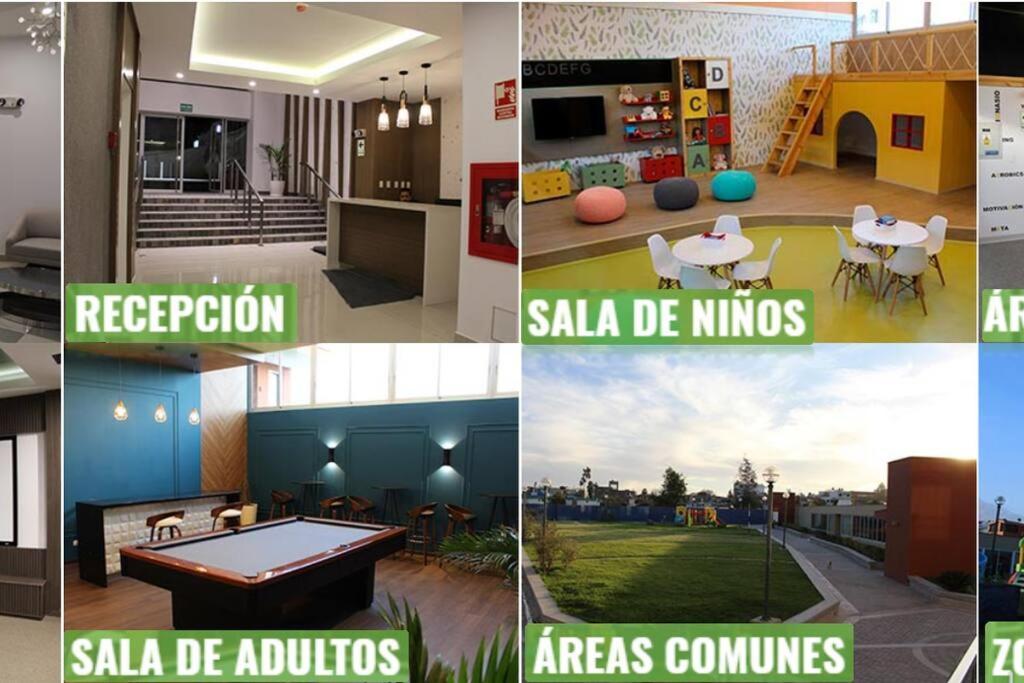 Hermoso Departamento En Exclusivo Condominio أريكيبا المظهر الخارجي الصورة